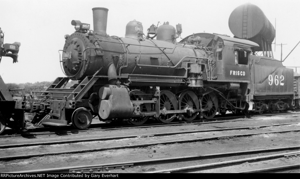 SLSF 2-8-0 #962 - St Louis-San Francisco